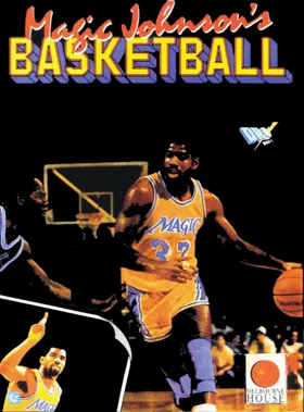 Magic Johnson's Basketball (S) (1990) (Trainer) box cover front